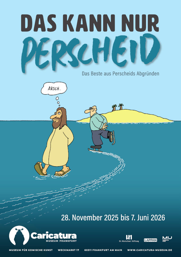 CMF DAS KANN NUR PERSCHEID Ausstellungsplakat