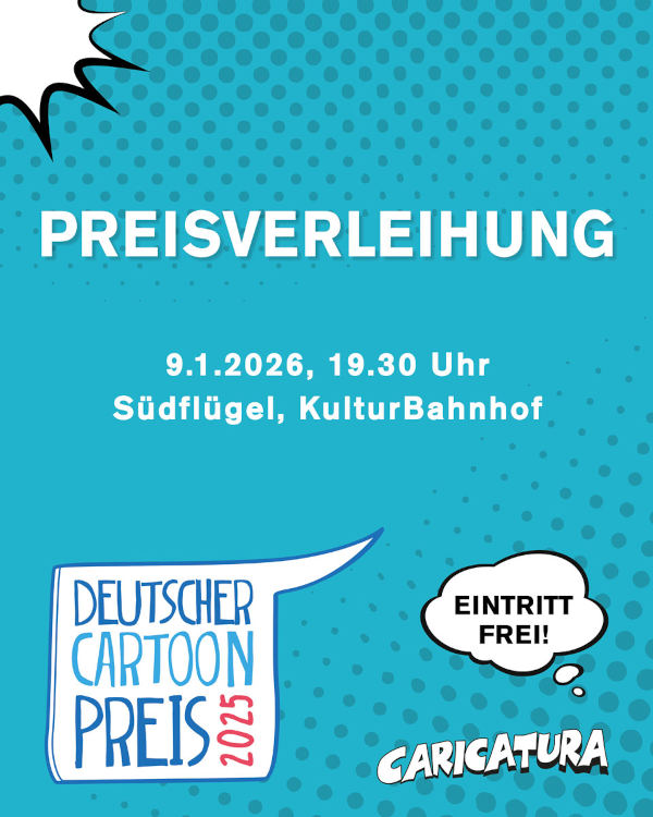 Cartoonpreis Preisverleihung