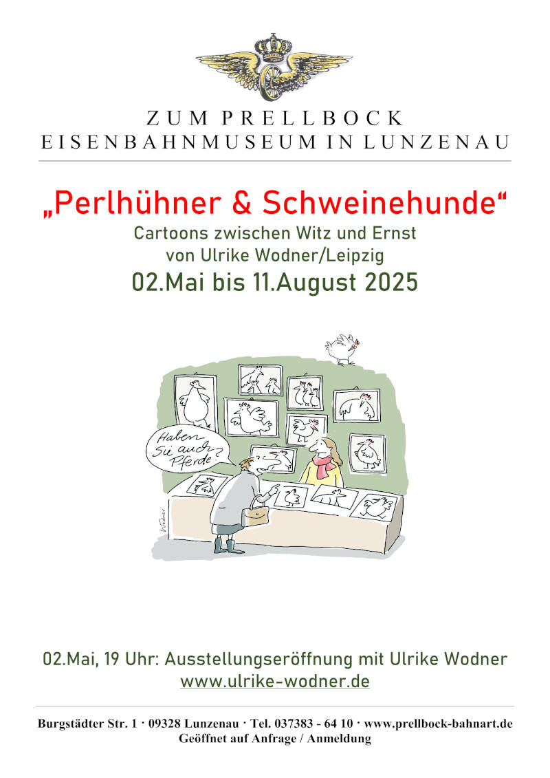 Plakat Perlhühner