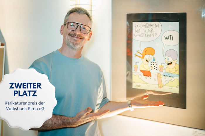 Martin Zak gewinnt den zweiten Preis 3 2