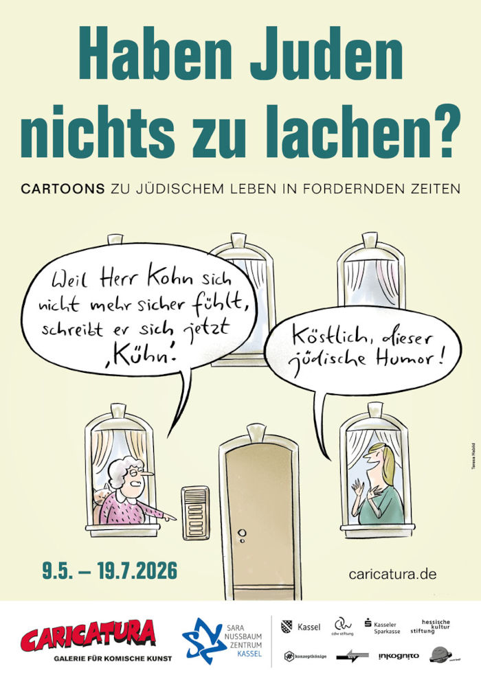 Plakat Haben Juden nichts zu lachen