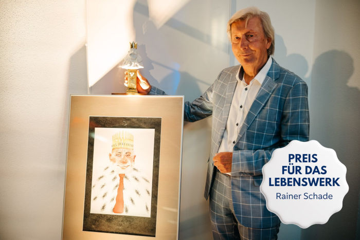 Rainer Schade erhält den Preis für sein Lebenswerk 3 2