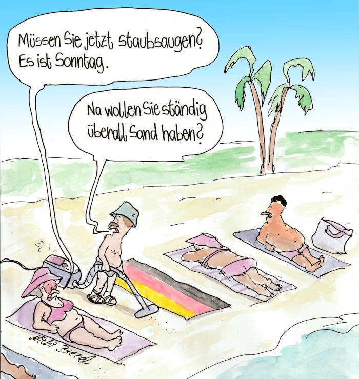 c Michi Brezel Deutsche im Urlaub