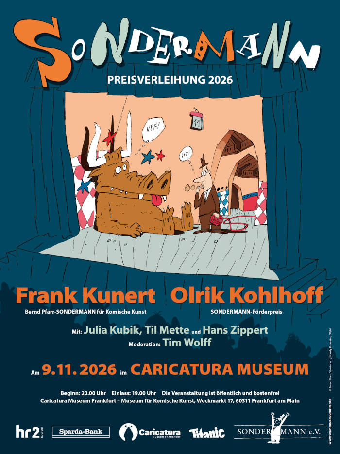 Sondermann Preisverleihung Plakat