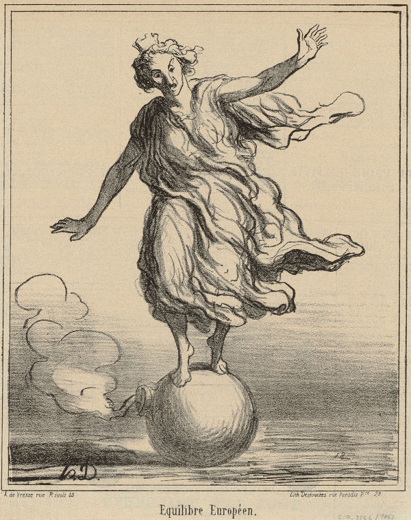 honore daumier equilibre