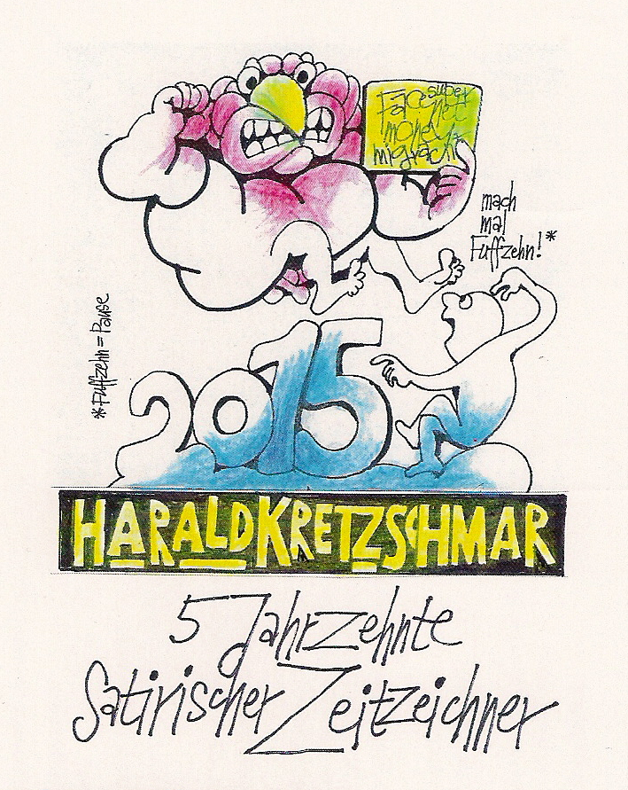 Plakatmotiv der Ausstellung von Harald Kretzschmar